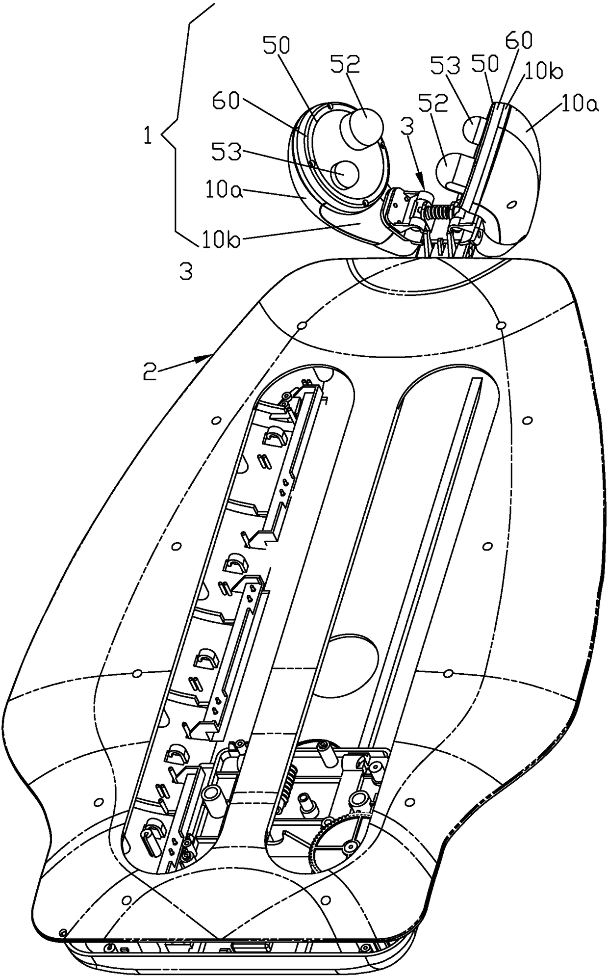 Multifunctional massager for neck and shoulders