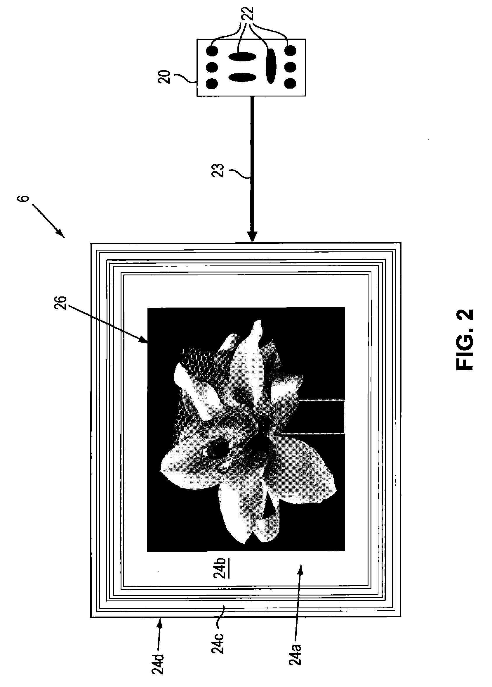 Digital picture frame device and system