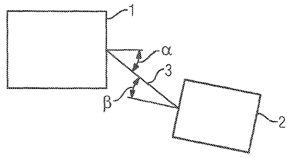 Method and arrangement for the relative position detection of stations by means of radio location