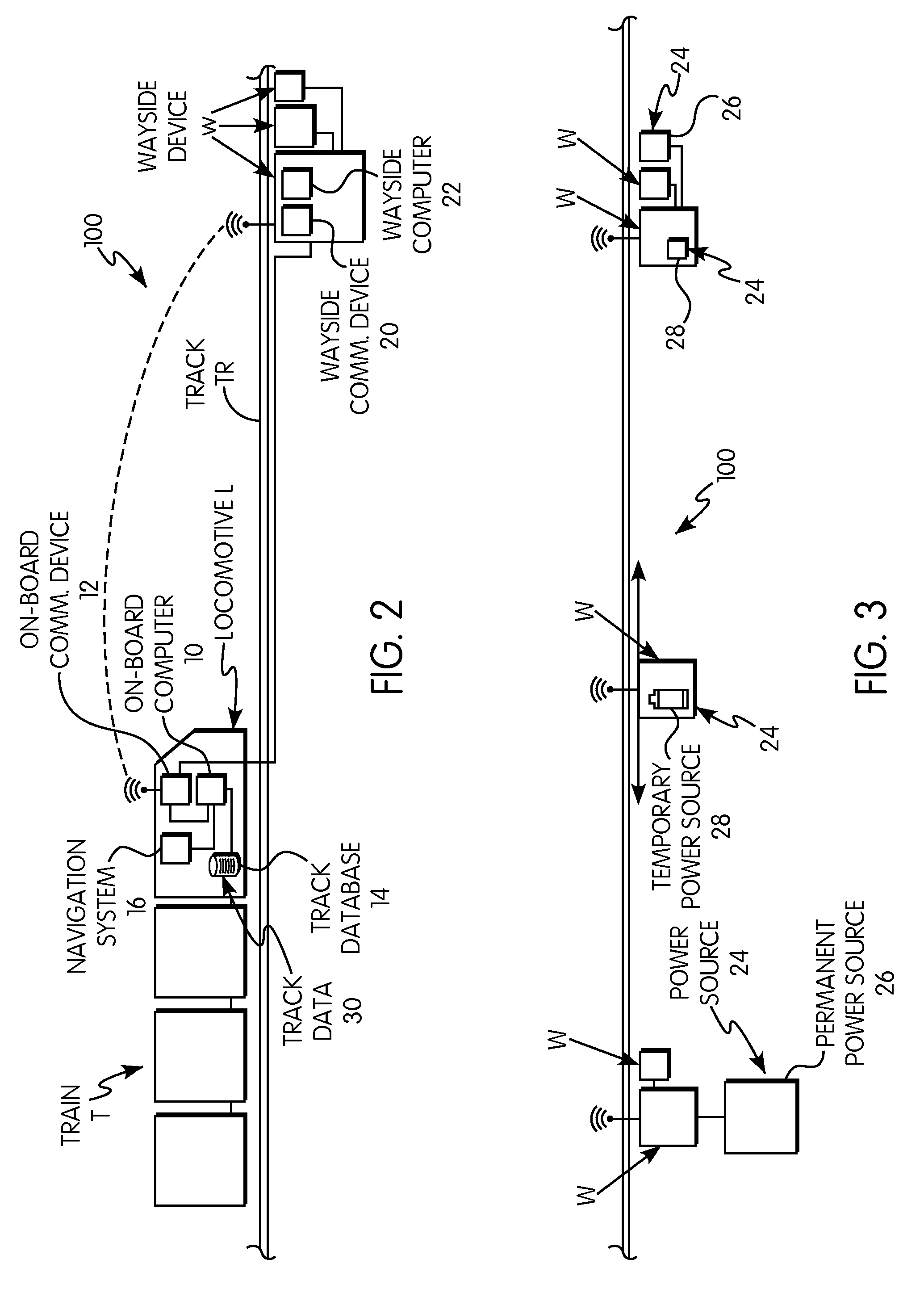 Locomotive-To-Wayside Device Communication System and Method and Wayside Device Therefor
