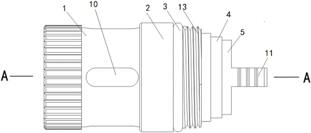 Ceramic atomizing head