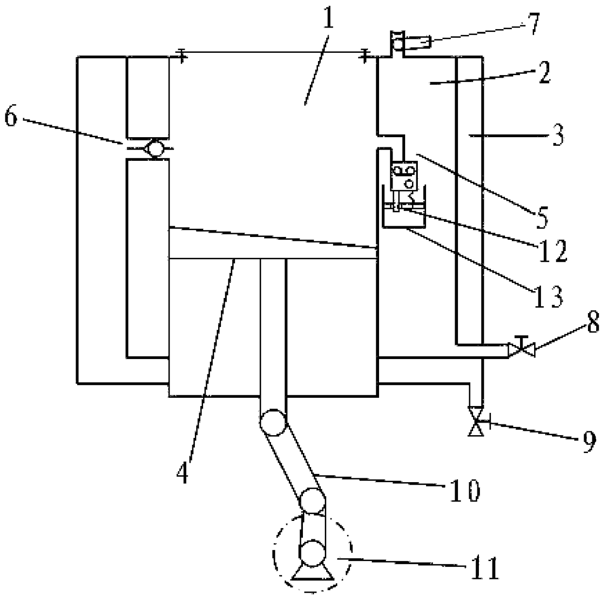 A compact piston reciprocating seawater desalination device