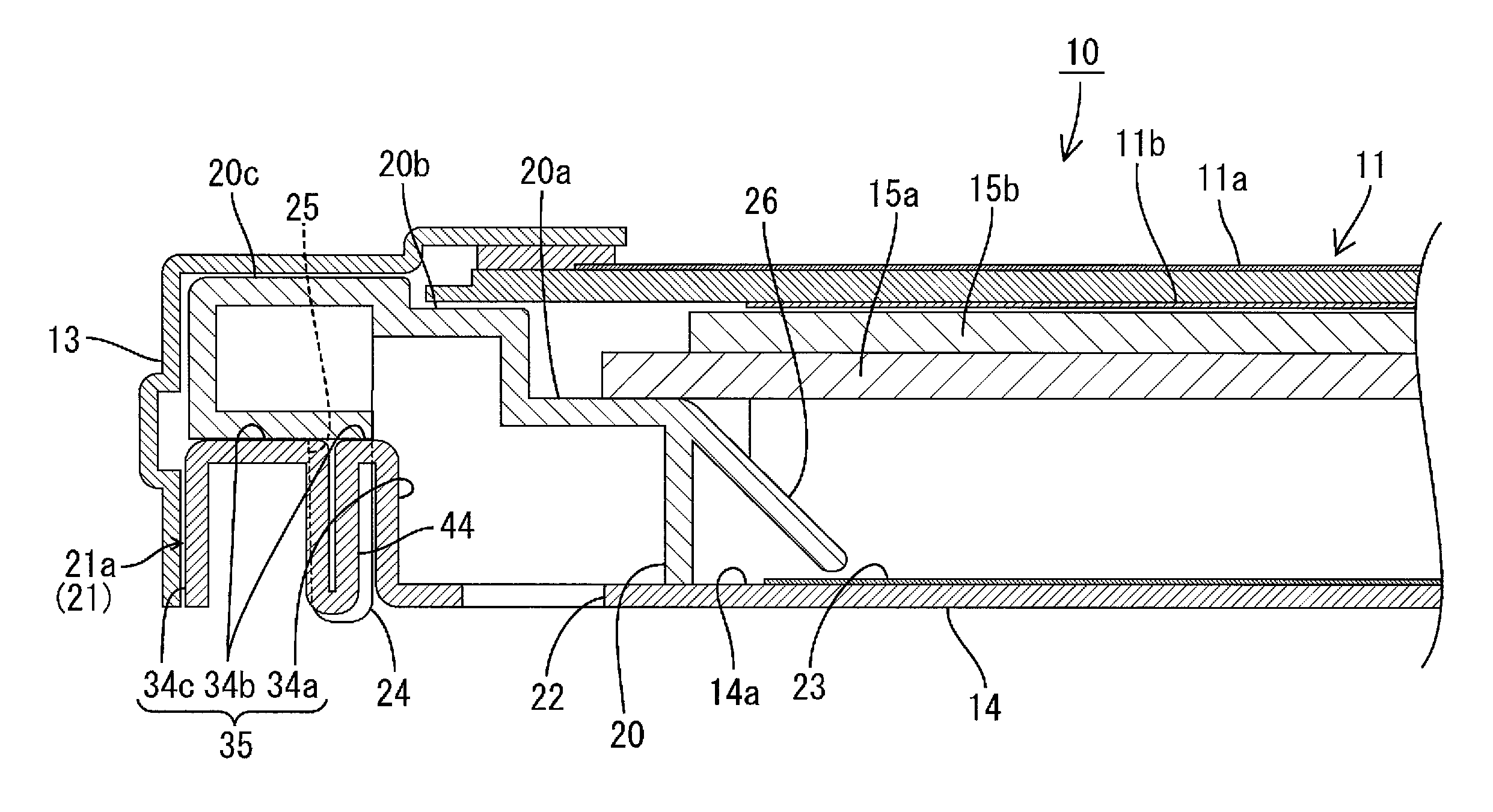 Lighting device, display device and television receiver