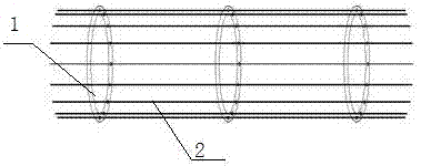 Method for manufacturing reinforcement cage with flange type reinforced stirrup