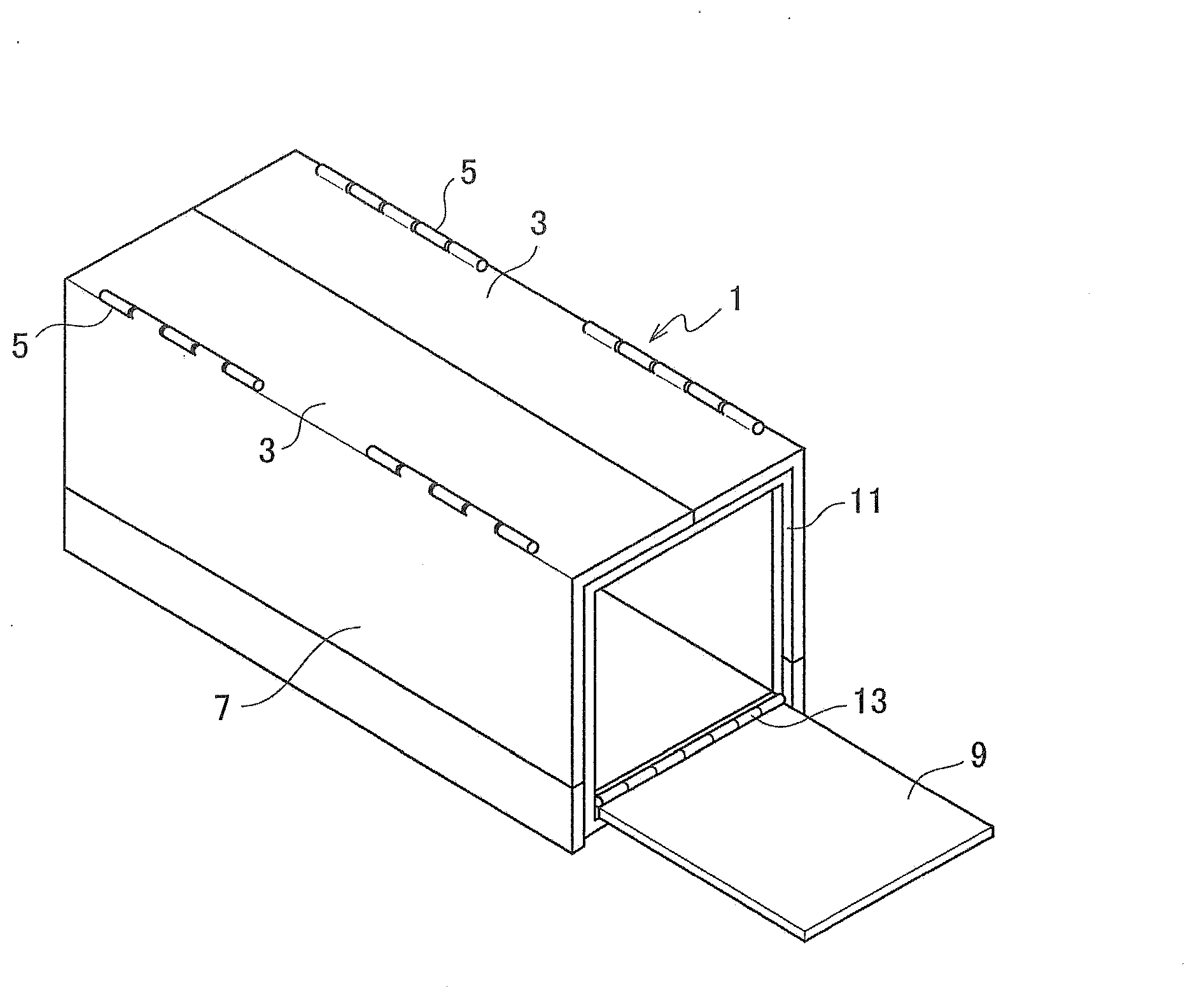 Logistic method of object