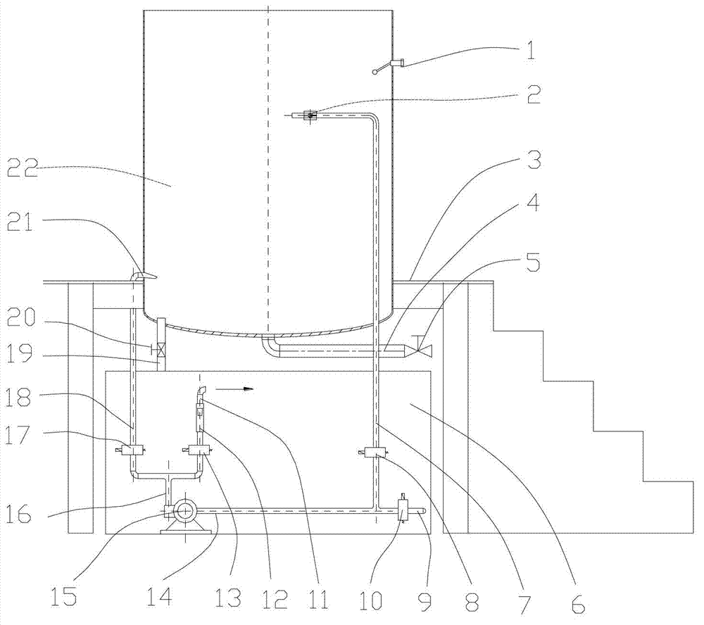 Upward and downward double circulation stirring dispensing system