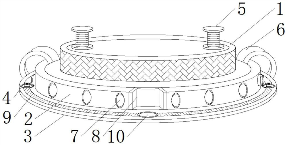 Multifunctional electrocardiograph monitoring rapid electrode mounting film