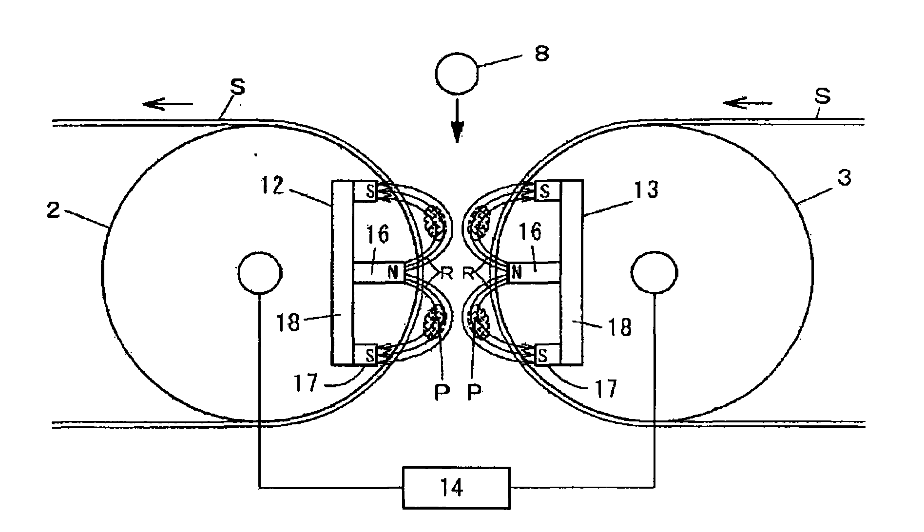 Continuous film forming apparatus