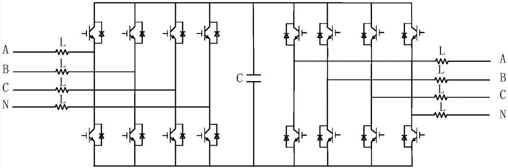 Double-end power supply structure applicable to low-voltage distribution network with direct current microgrid access