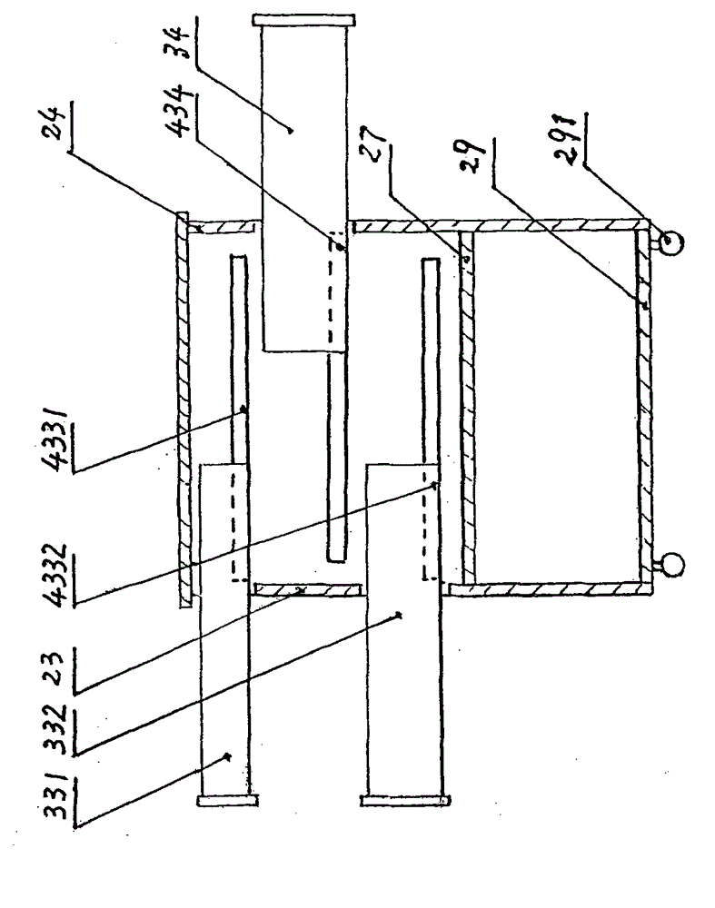 Desk frame structure with multi-directional drawers in multiple tiers