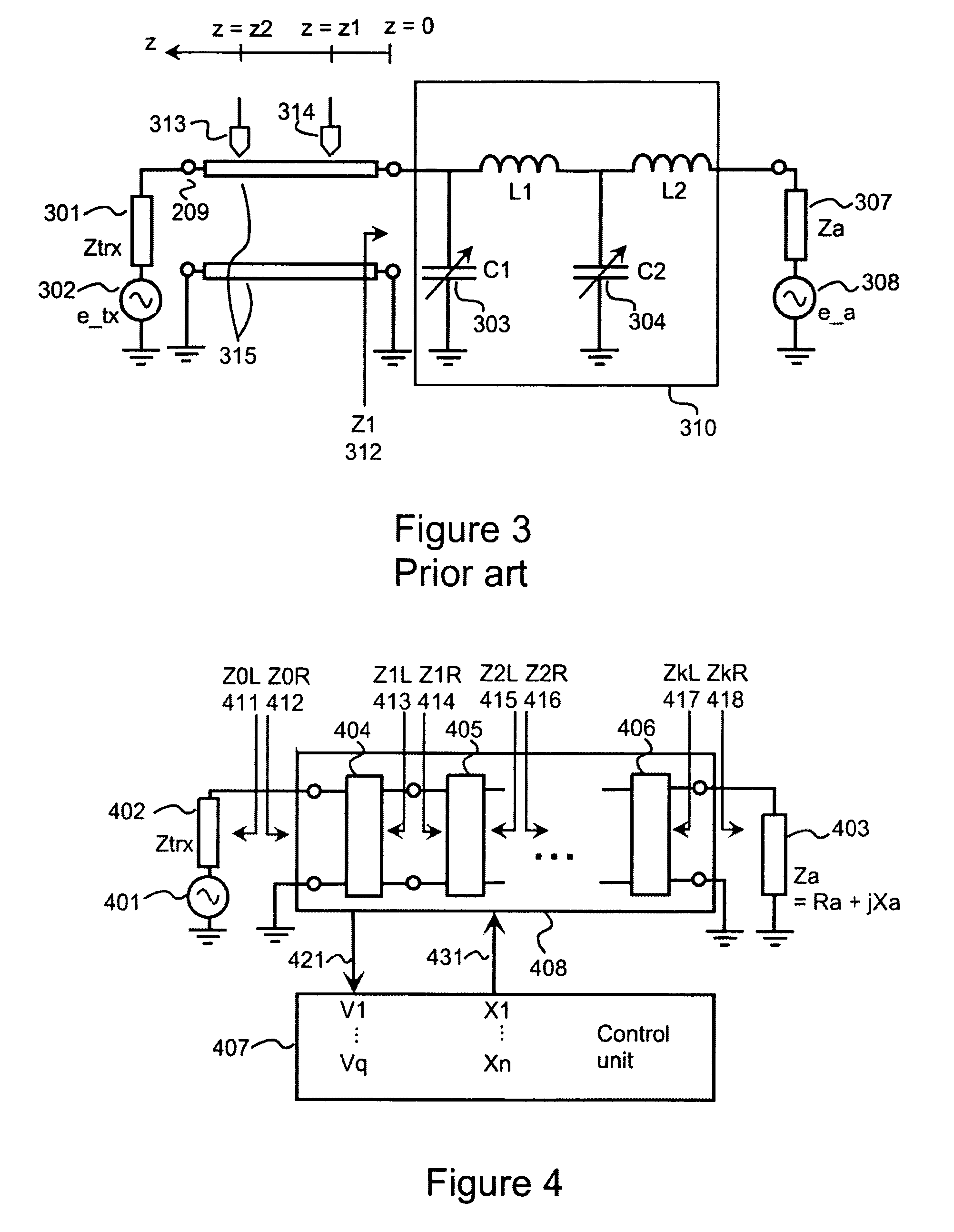 Integrated load impedance sensing for tunable matching networks