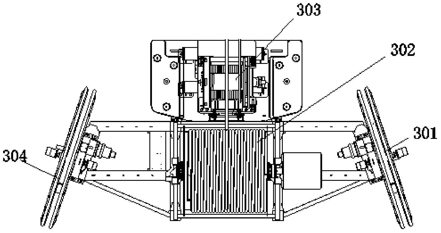 Vibro-replacement stone column machine and construction method thereof