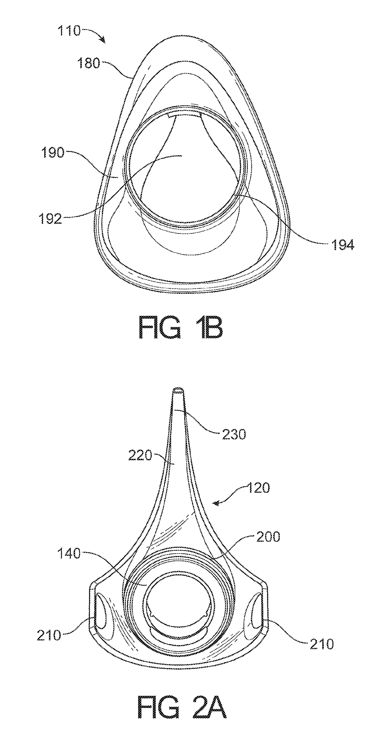 Respiratory mask and related portions, components or sub-assemblies
