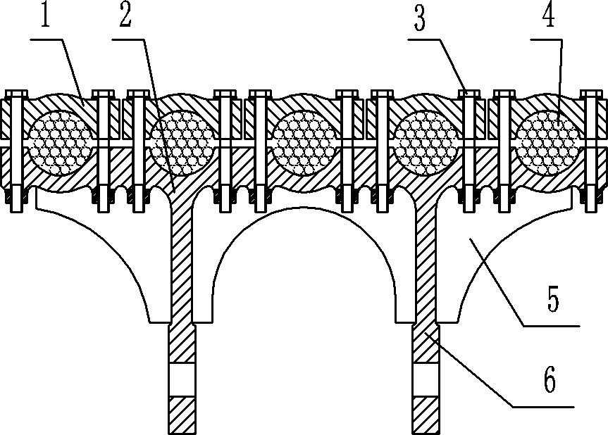 Cable clamp capable of replacing main cable