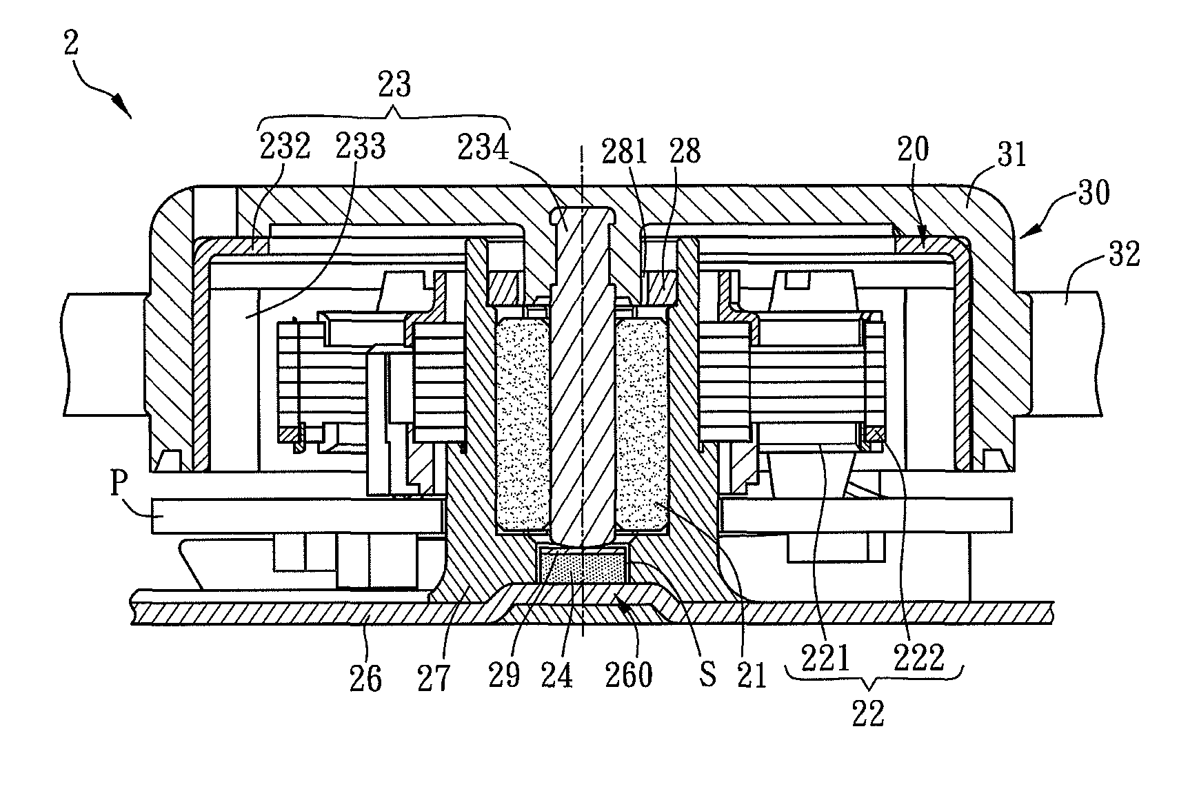 Fan and motor thereof