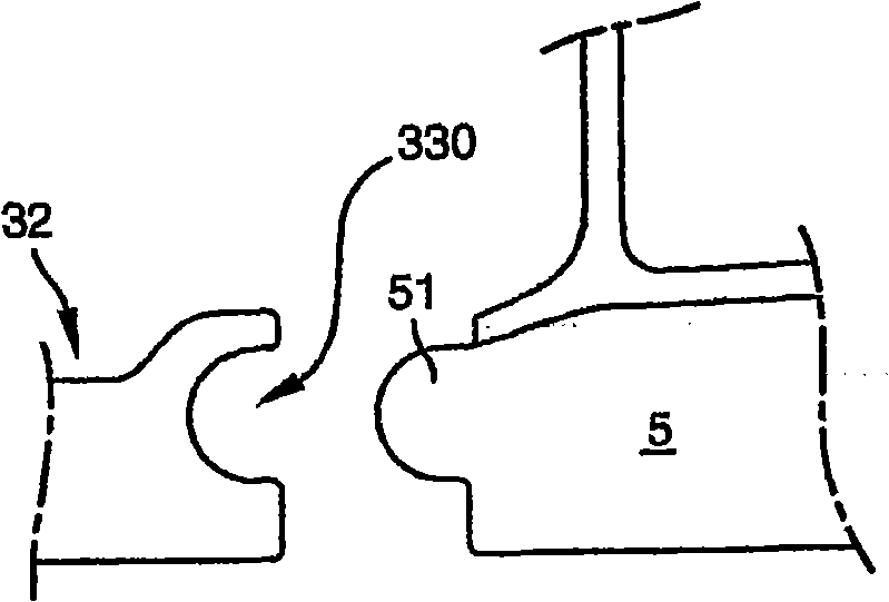 Housing for protecting and masking a toilet bowl and a toilet bowl provided therewith