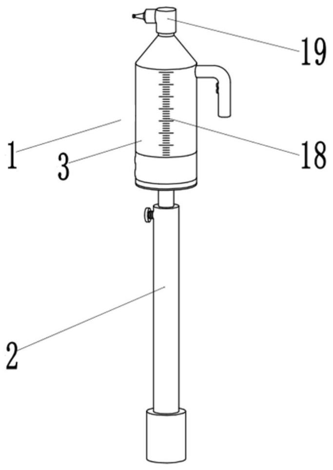 A kind of alcohol disinfection spray and preparation method thereof