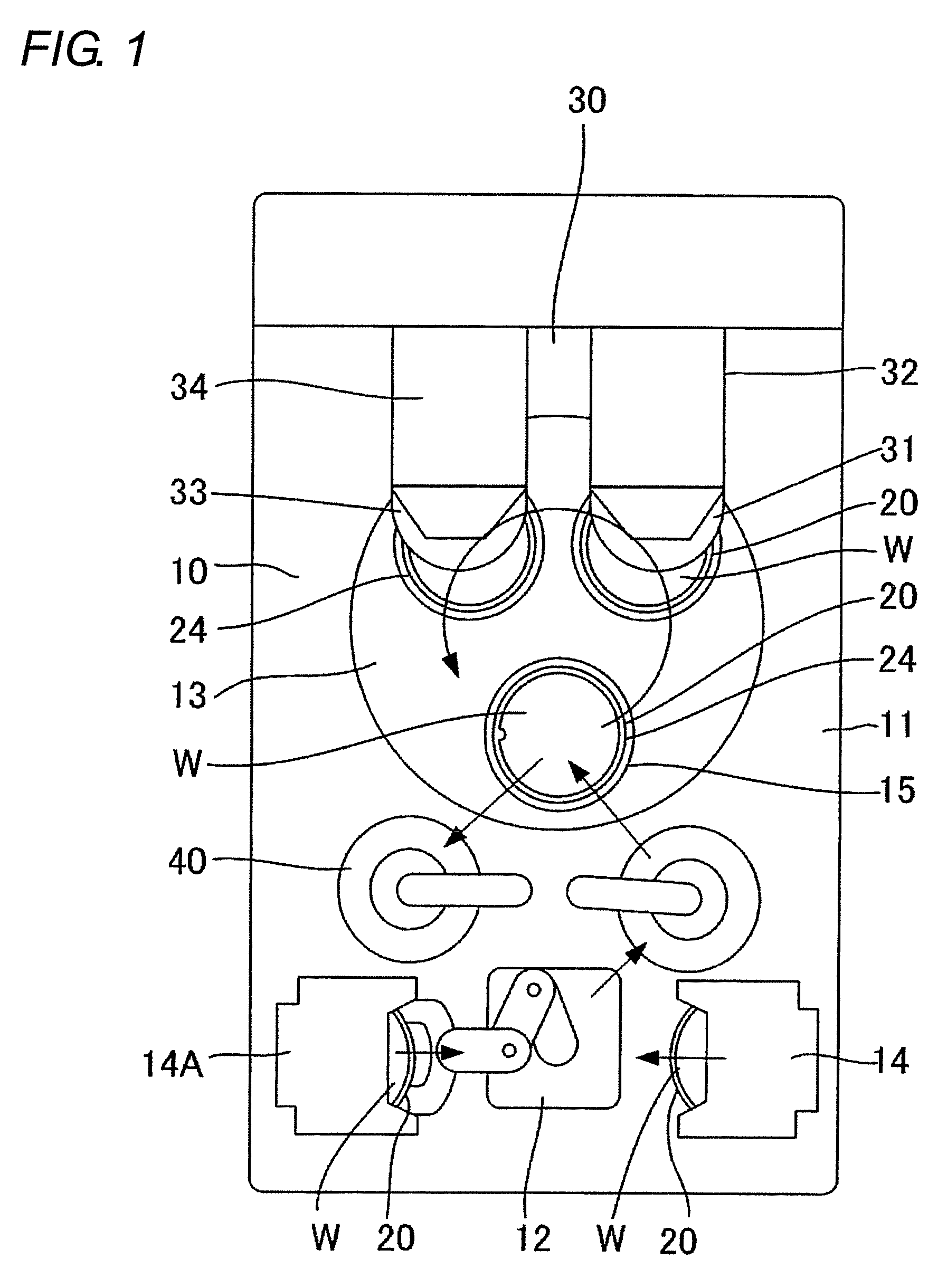 Holding jig, semiconductor wafer grinding method, semiconductor wafer protecting structure and semiconductor wafer grinding method and semiconductor chip fabrication method using the structure