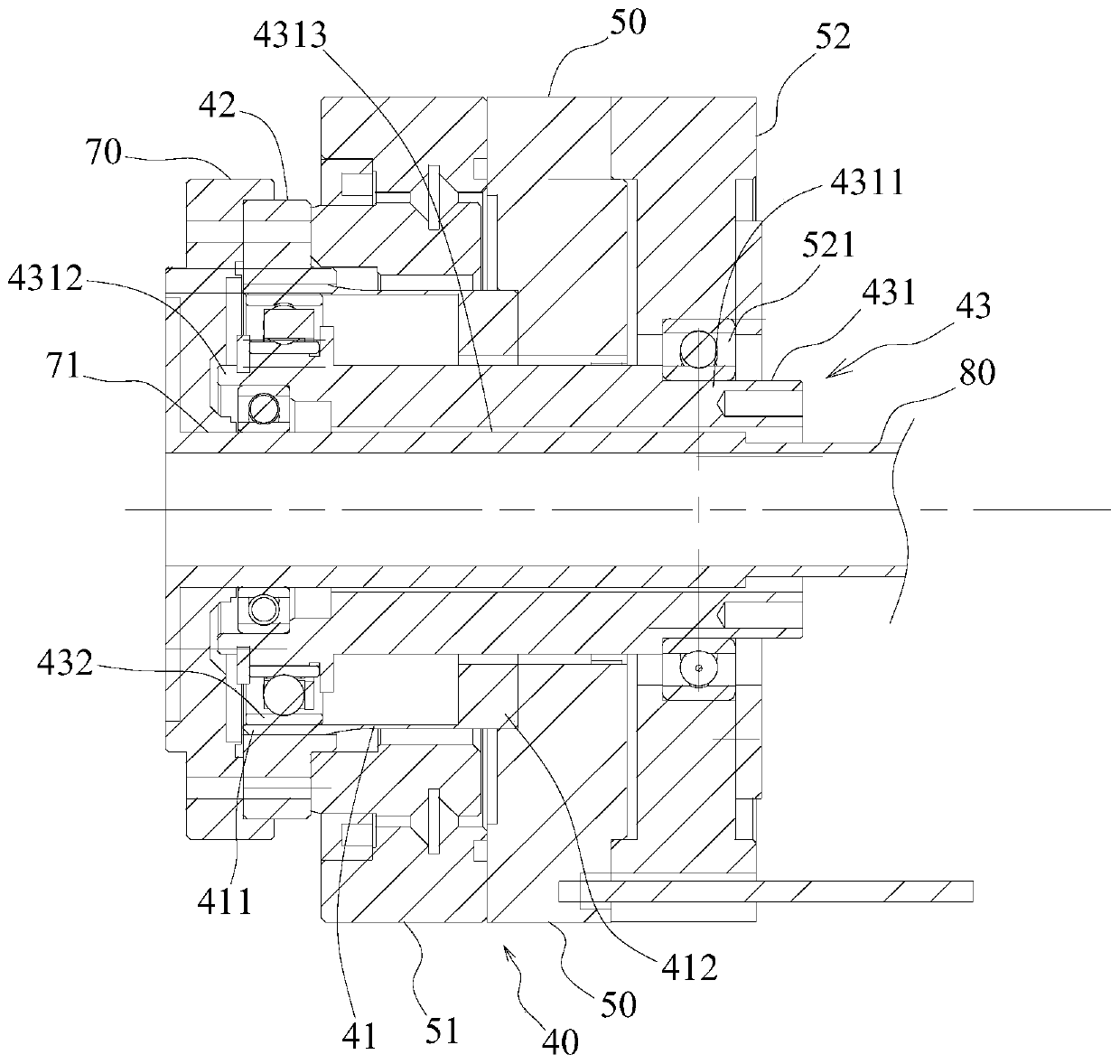 Mechanical integrated joint with force sensing function