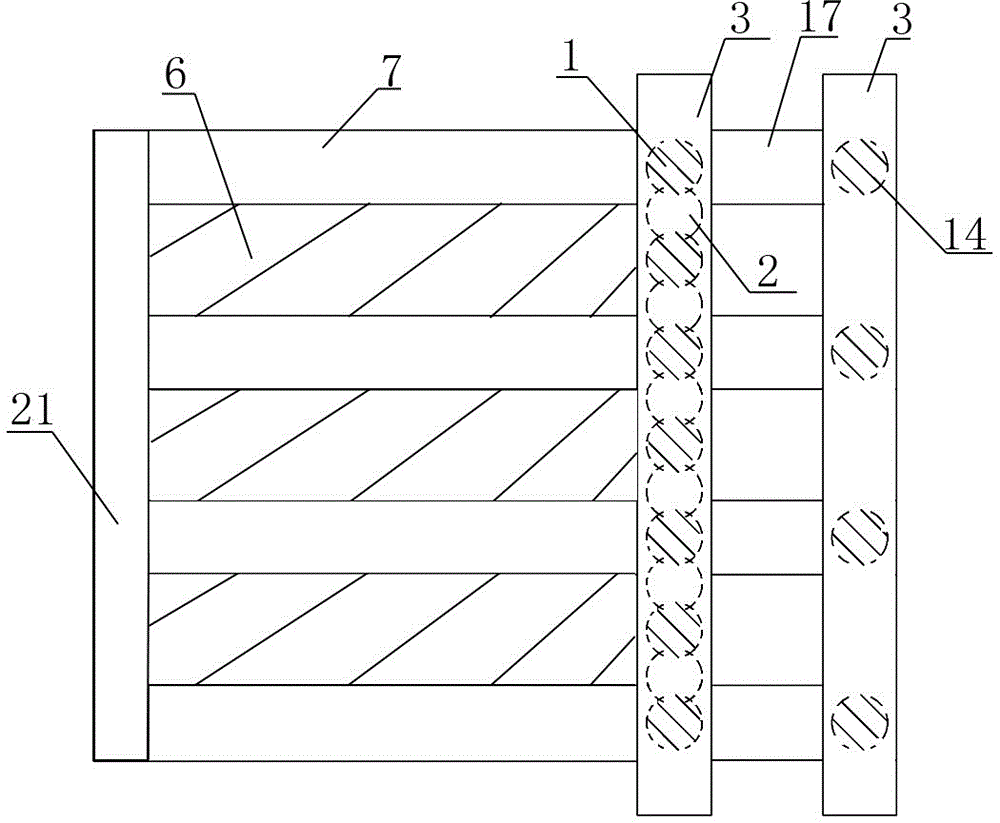 A multi-platform enclosure structure and construction method