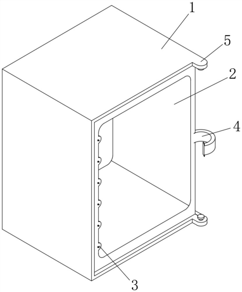 Self-suction sealing door of refrigerator