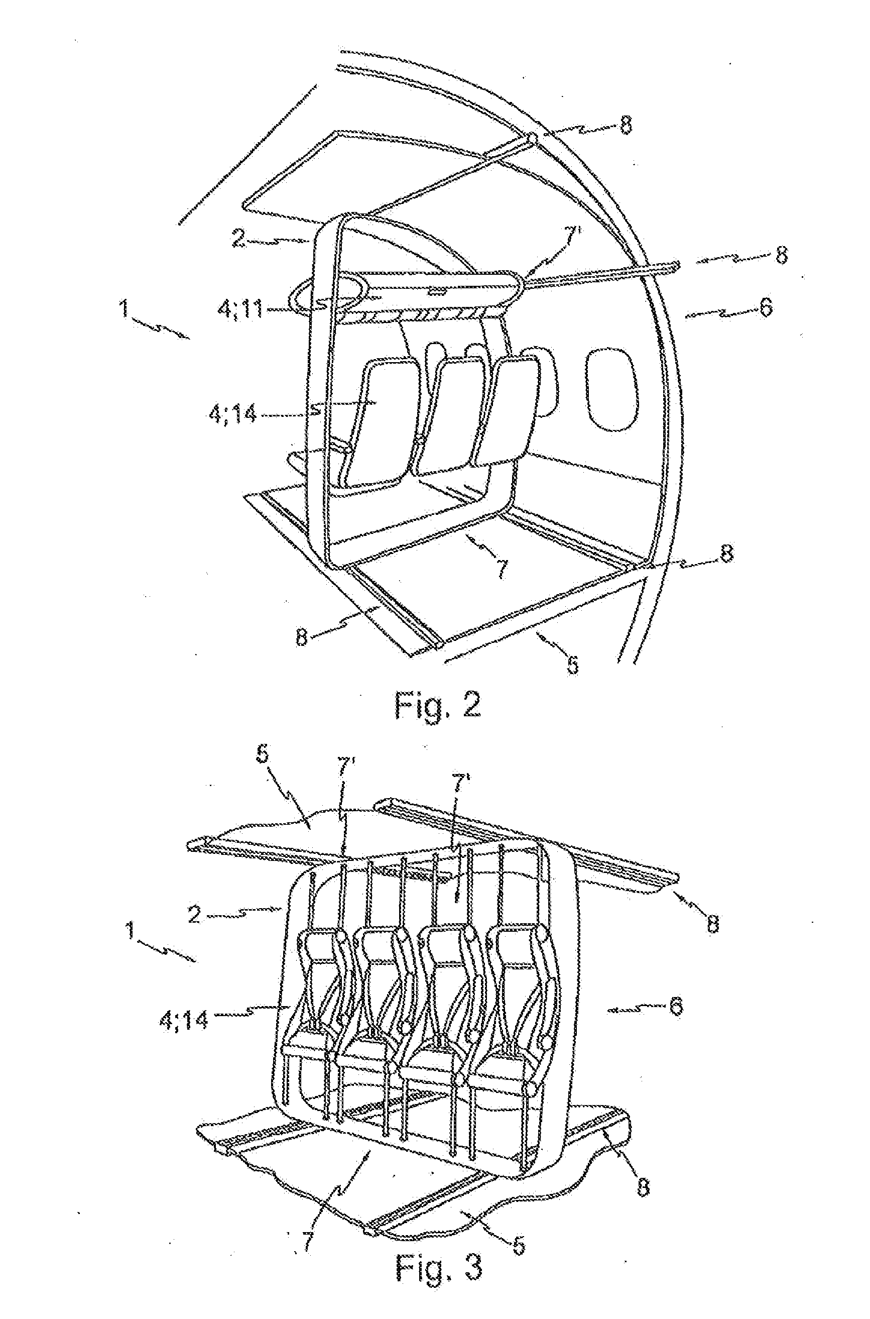 Module for an aircraft