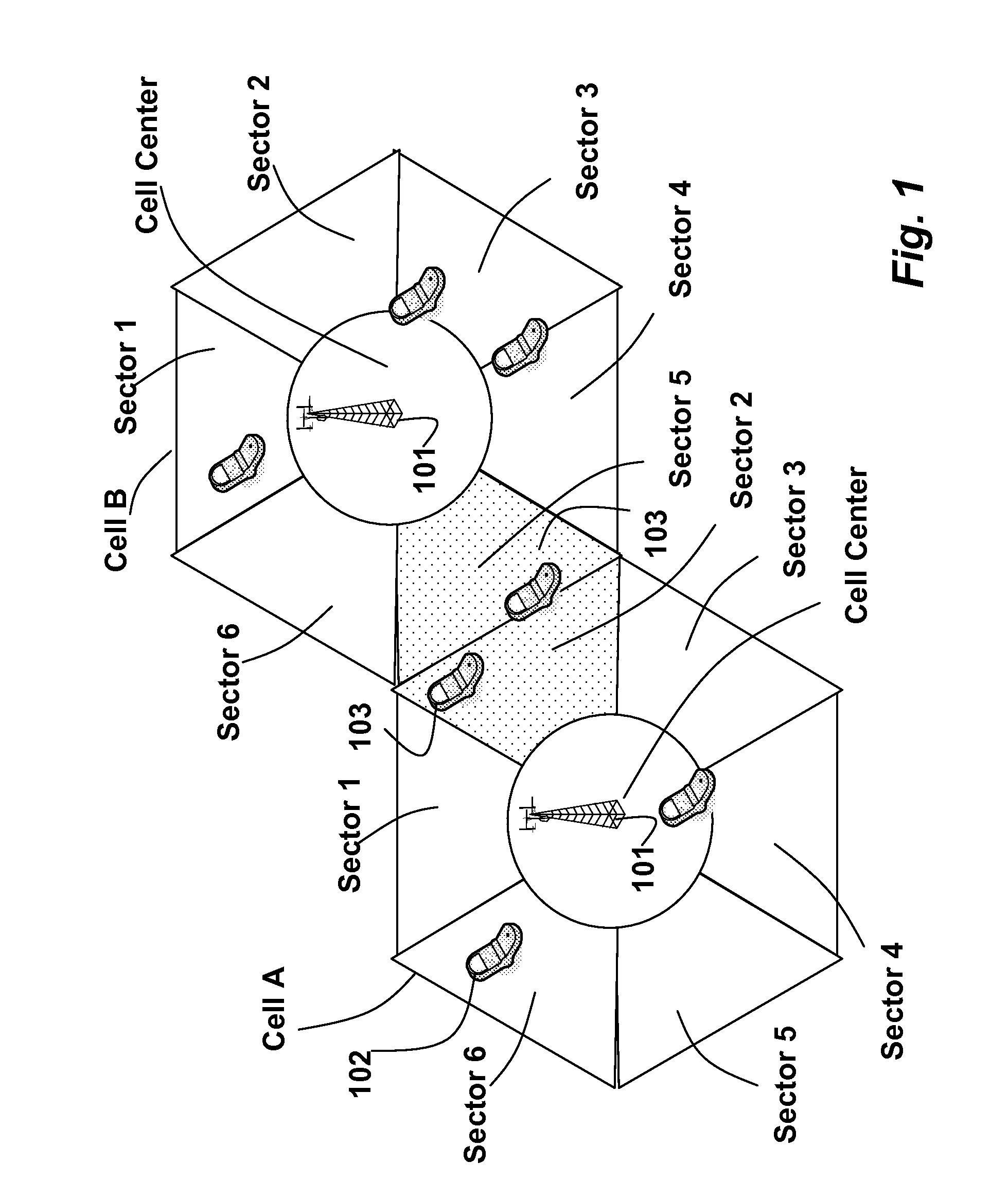 Inter-cell interference prediction for frequency resource allocation