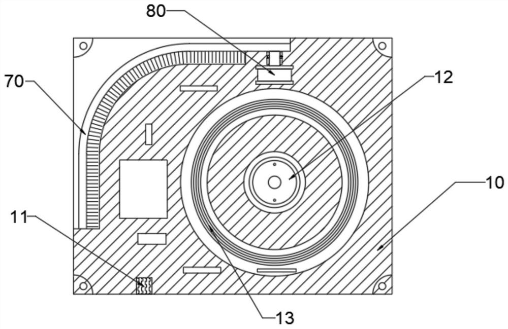 Camera shooting device rotating device based on remote control