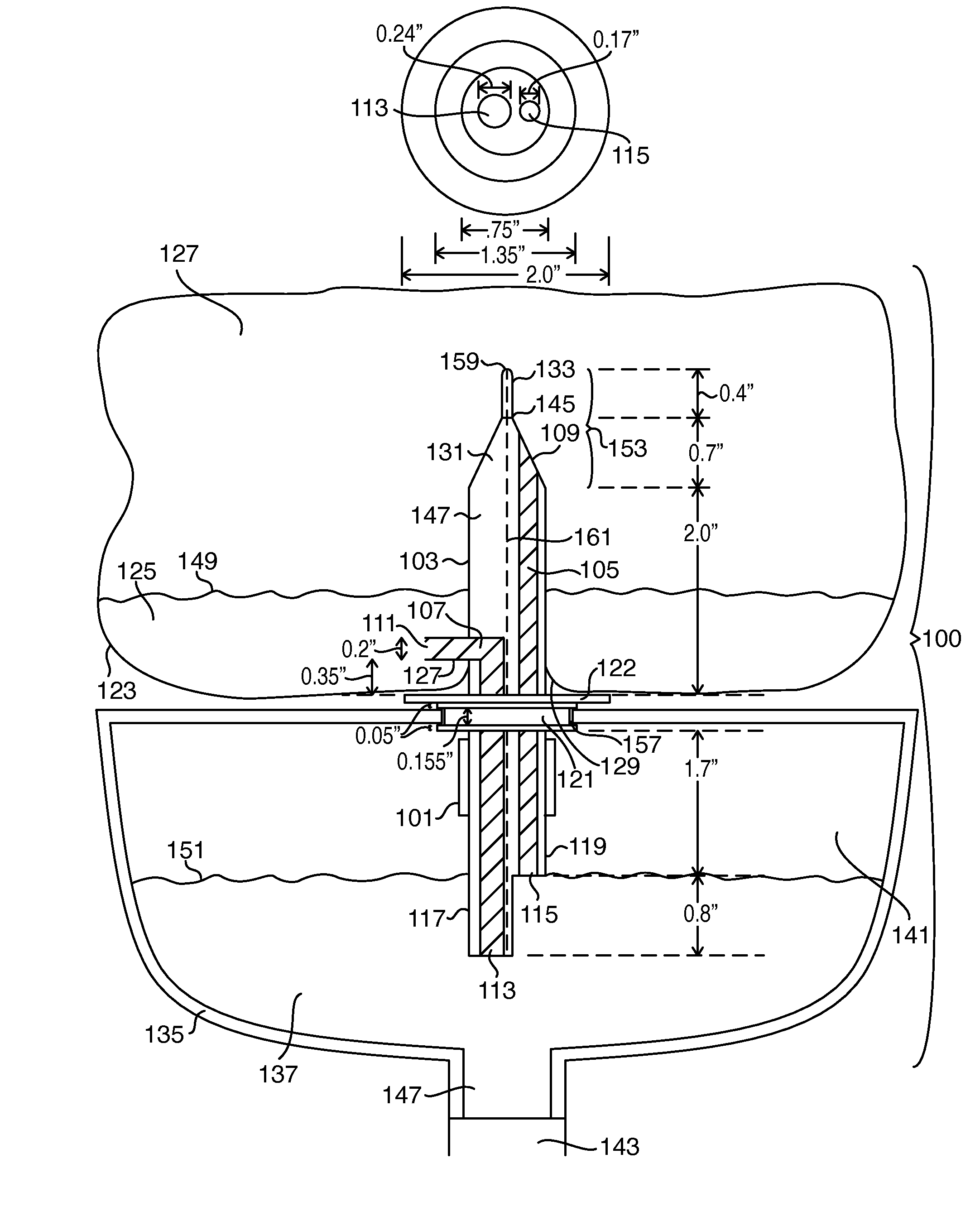 Multiple Channel Single Spike For A Liquid Dispensing System