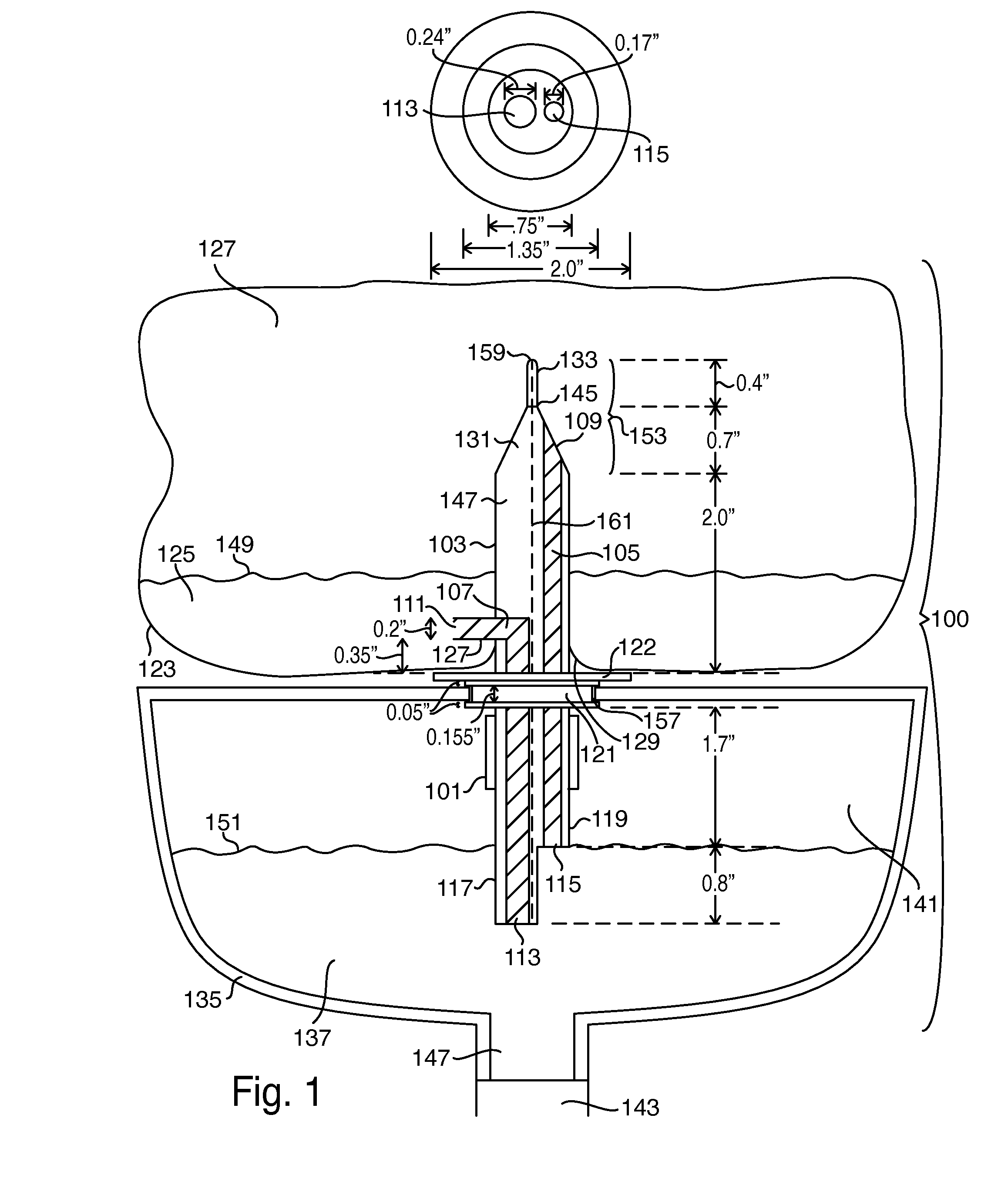 Multiple Channel Single Spike For A Liquid Dispensing System