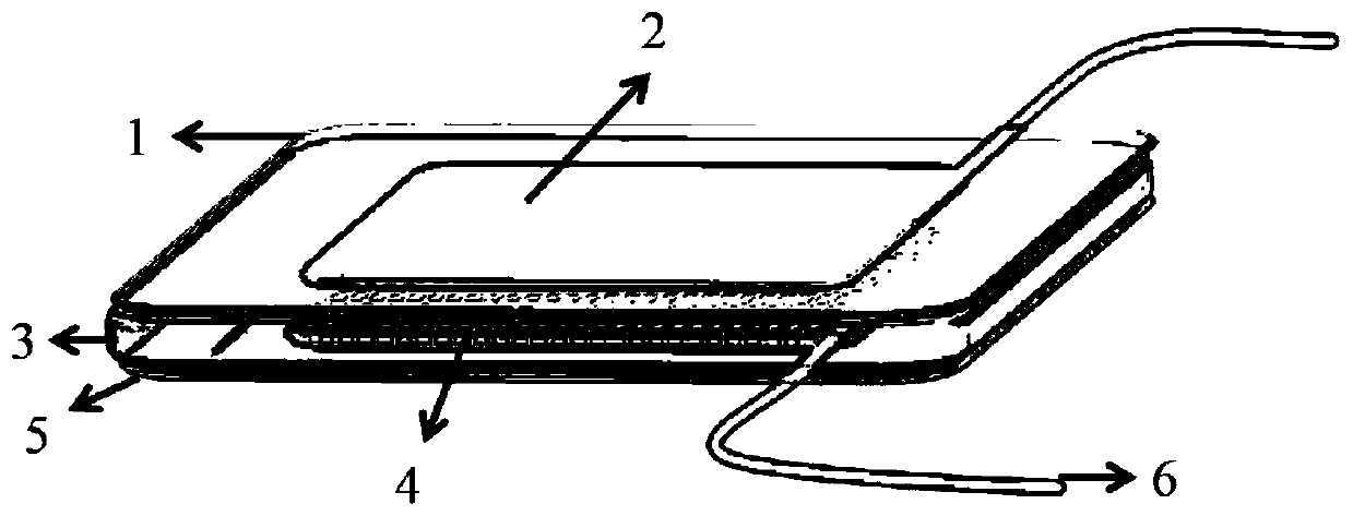 Wearable pressure sensor based on carbon nanotube film and production method thereof