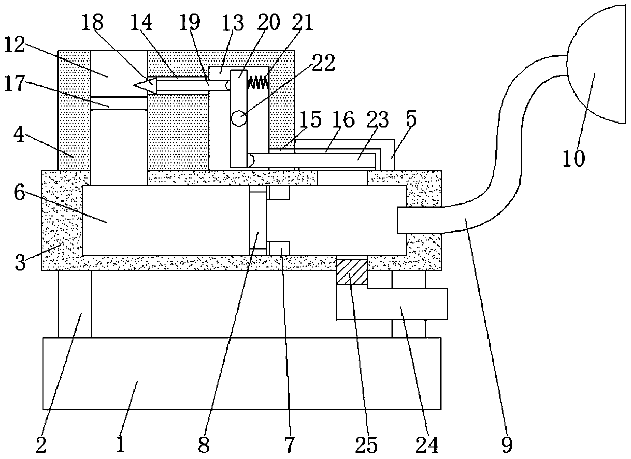 A medical breathing training device