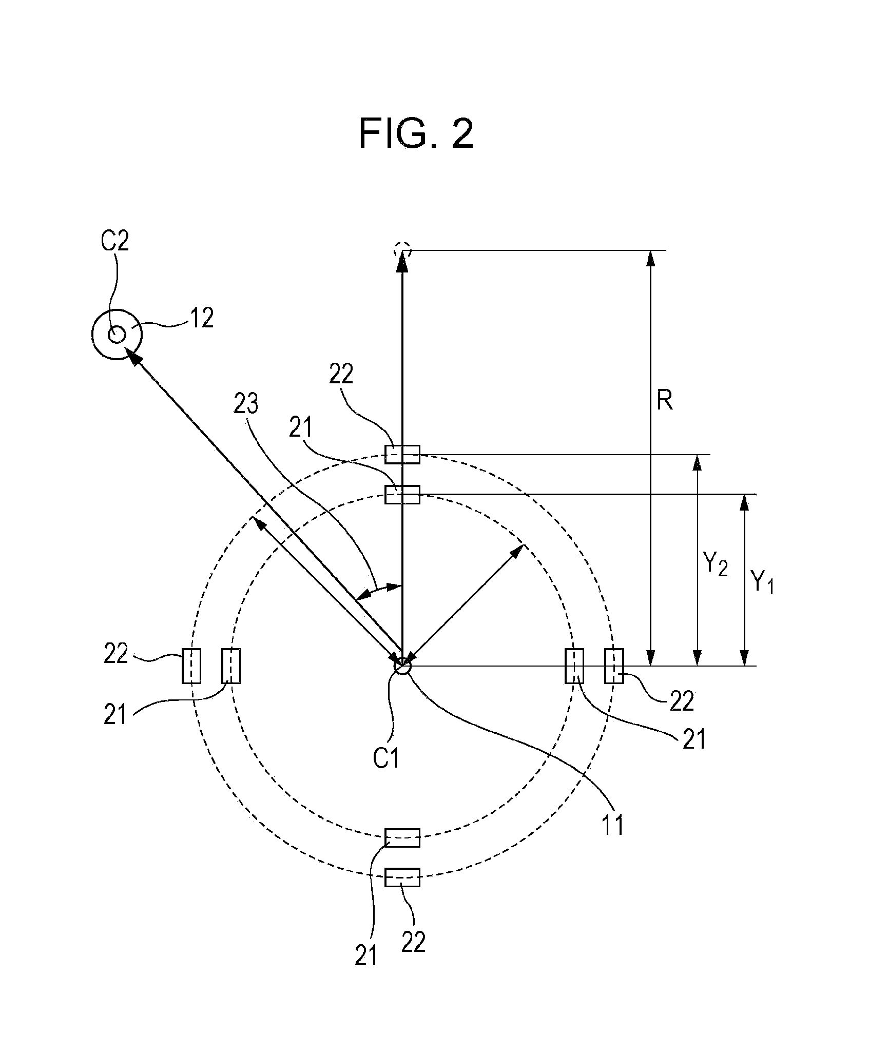 Current sensor for electric wire