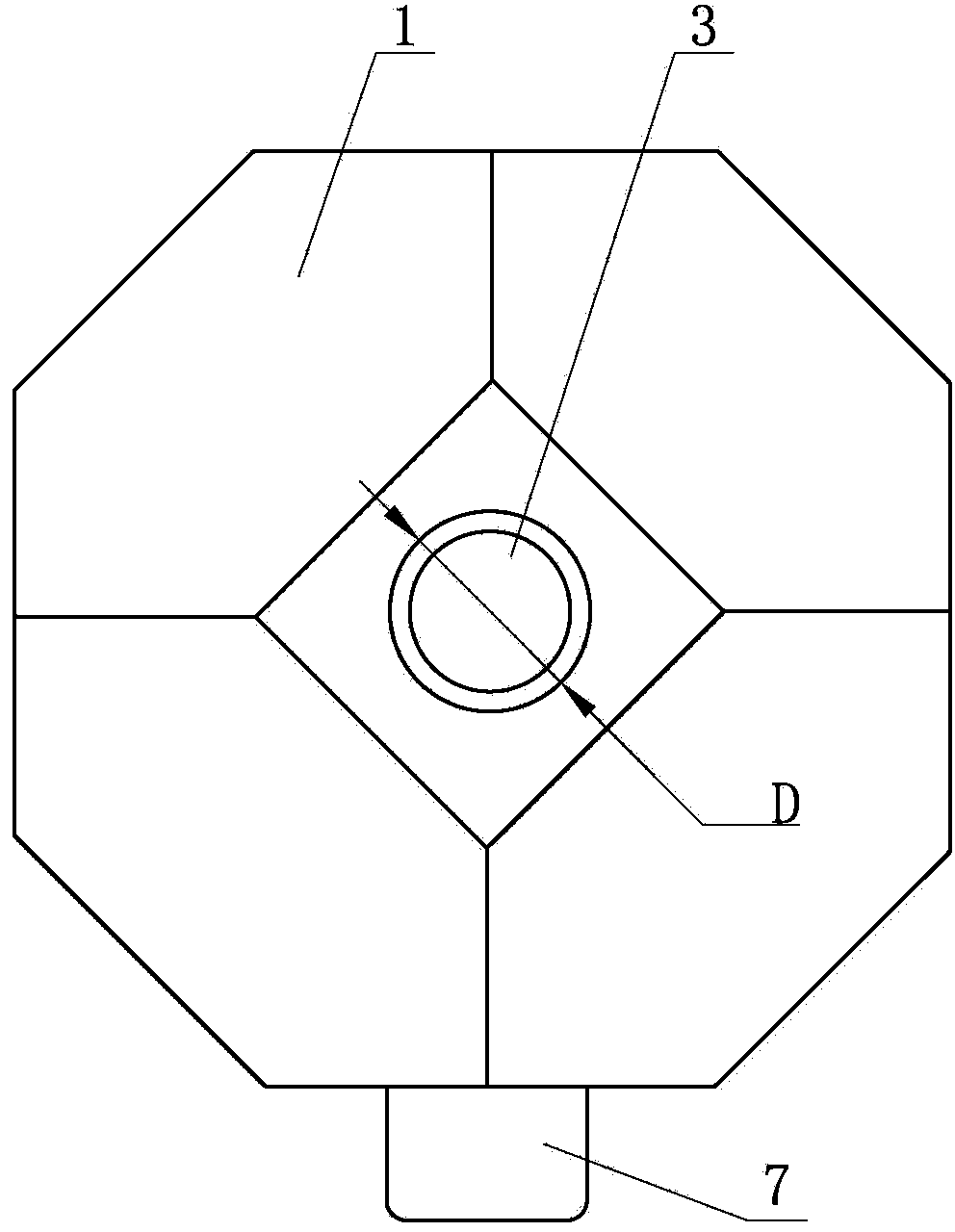 Tetrakaidecahedron building block