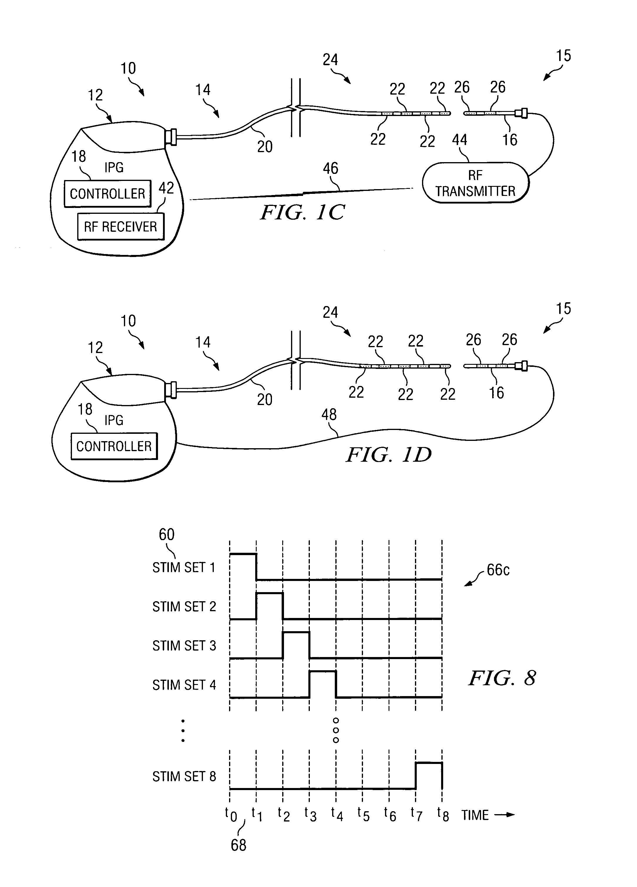 Method for controlling or regulating therapeutic nerve stimulation using electrical feedback