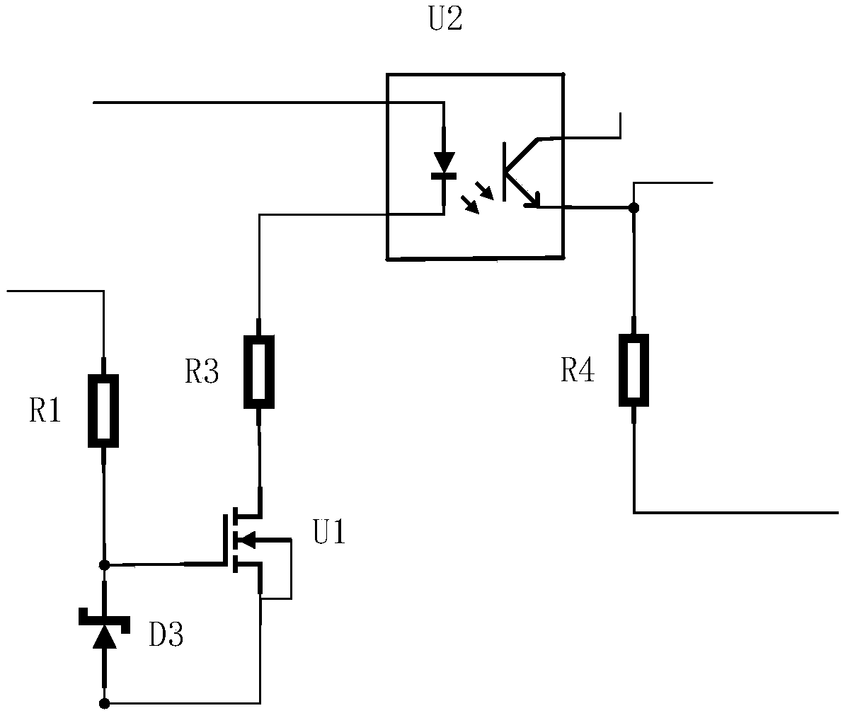 Isolation type accurate zero-crossing detection circuit