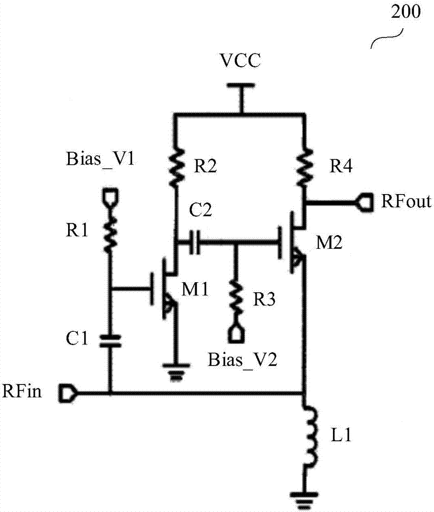 Low noise amplifier and radio frequency terminal
