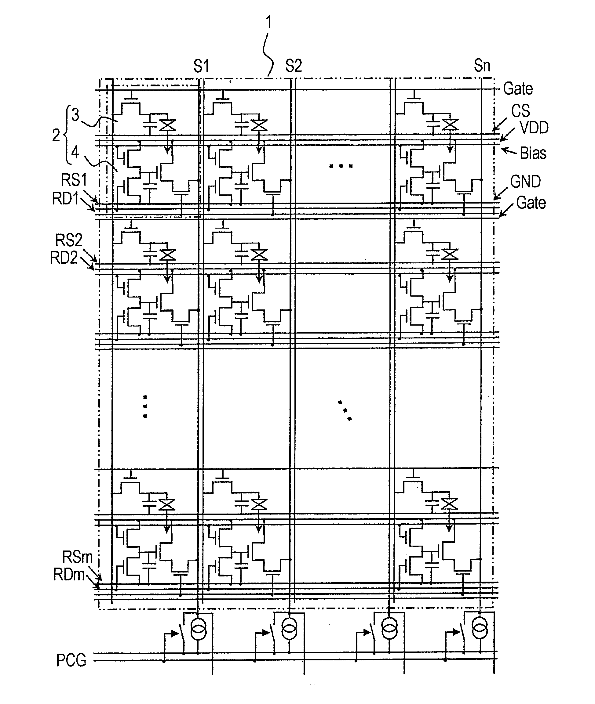 Image-pickup device and display apparatus