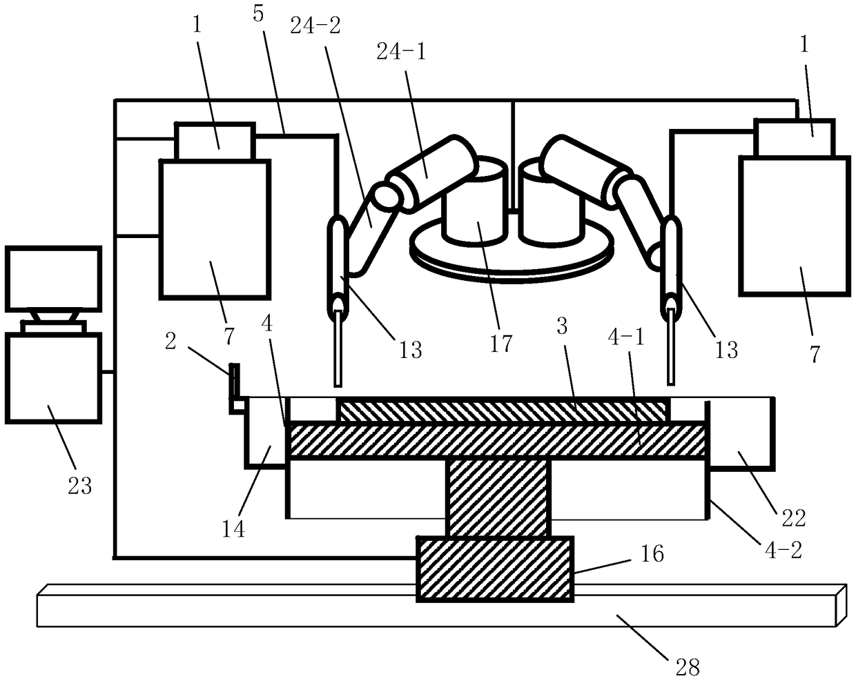 A selective plasma melting rapid prototyping equipment and rapid prototyping method