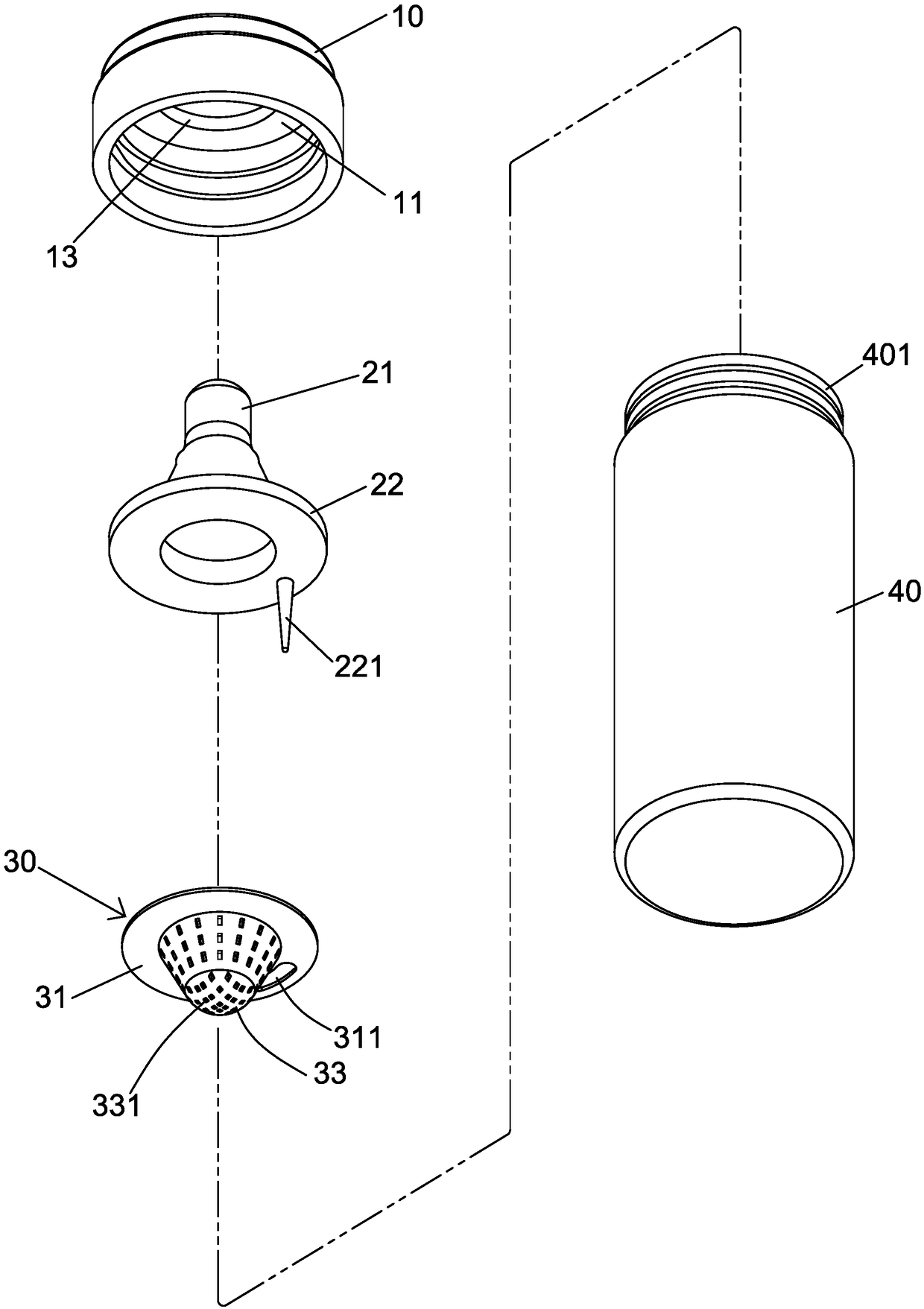 Anti-inflation nipple structure