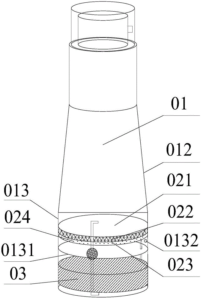 Container bottle for preparing hydrogen-rich fluid cosmetics
