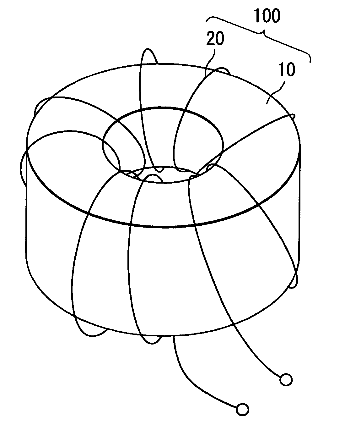 Magnetic core and coil component using the same