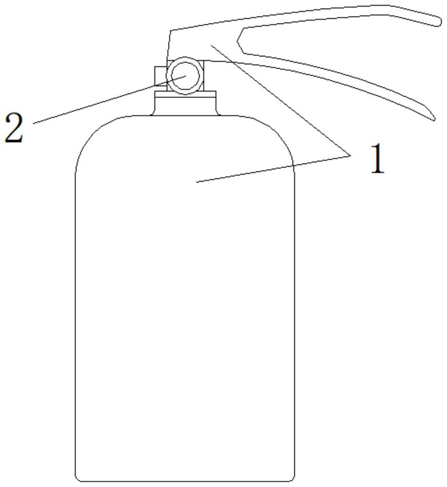 Intelligent fire extinguisher terminal monitoring system