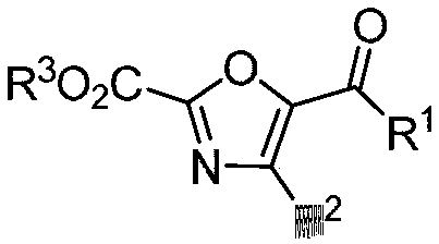 Preparation method of tri-substituted oxazole derivatives with 2-site ester substitution