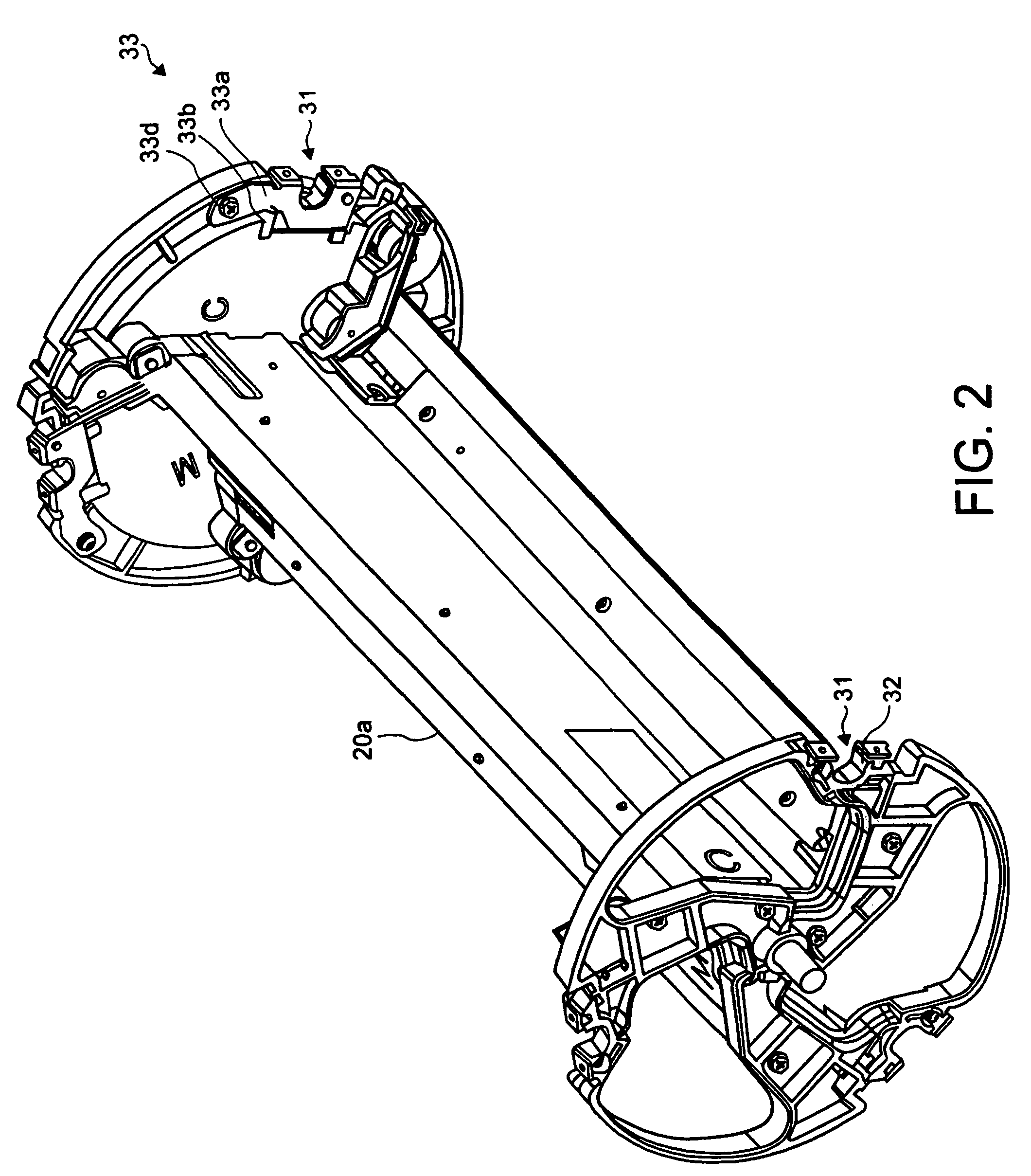 Image forming apparatus and developing gap adjusting method in image forming apparatus