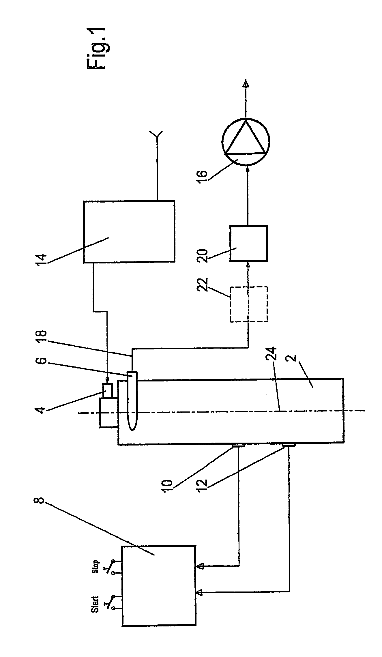 Device for the treatment of a liquid or gaseous medium by means of UV radiation