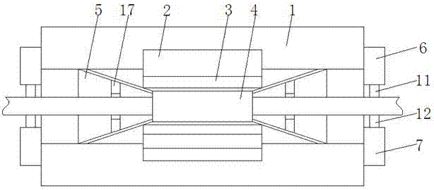 Anti-falling weak current cable connector