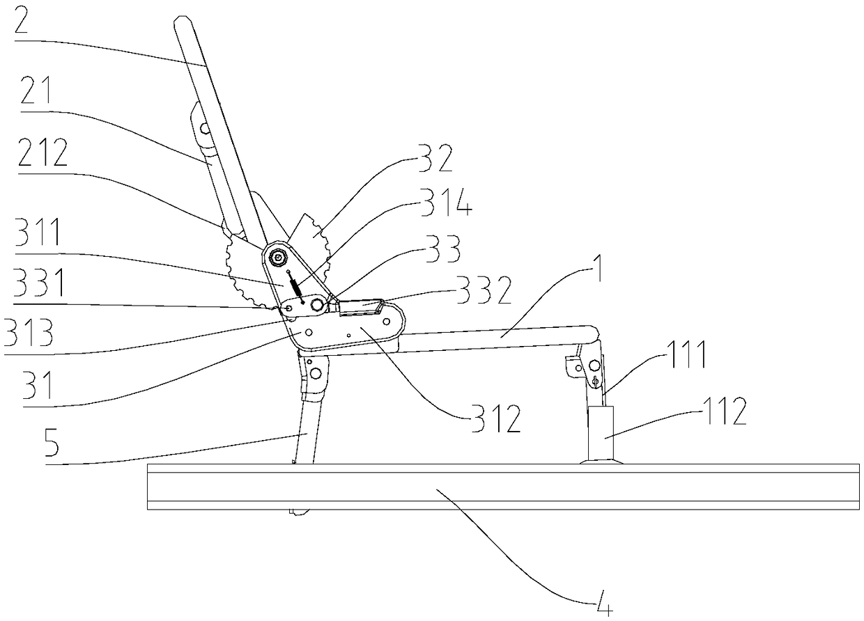 Vehicle Seat Mechanism and Vehicle