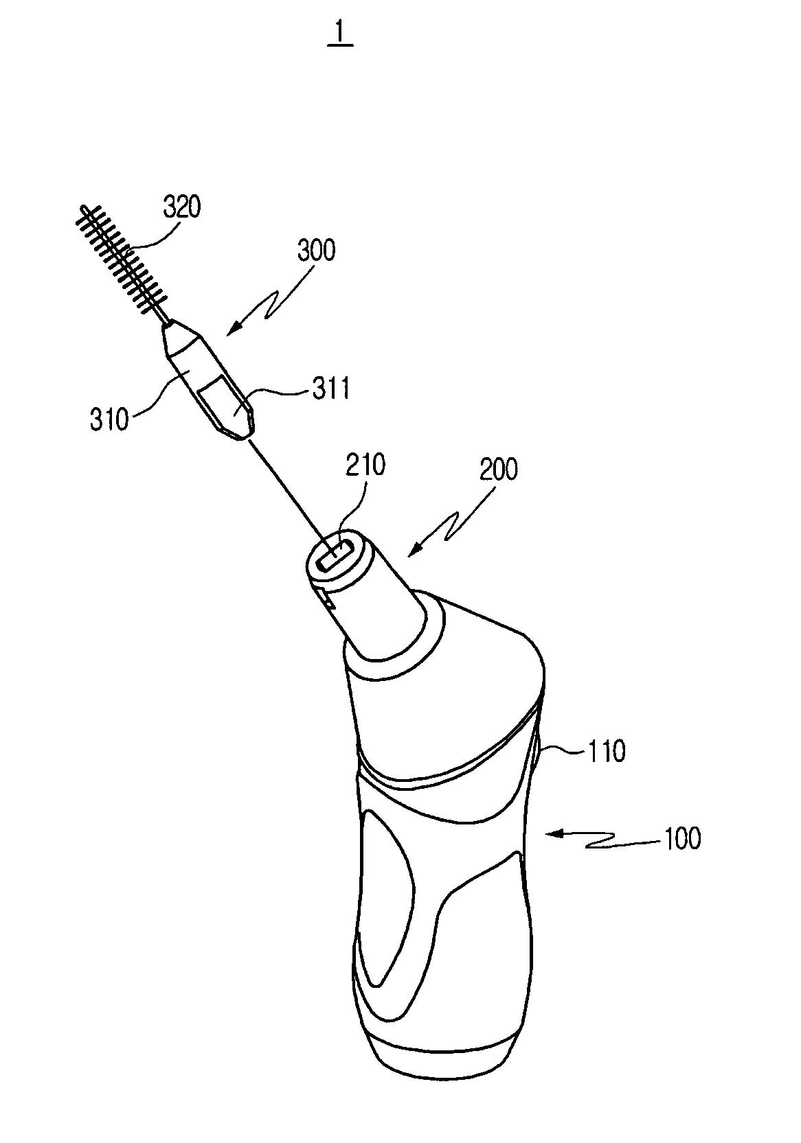 Automatic interdental cleaner