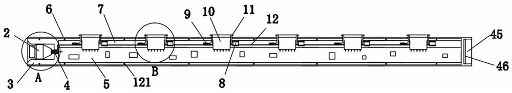 Notebook computer USB docking station